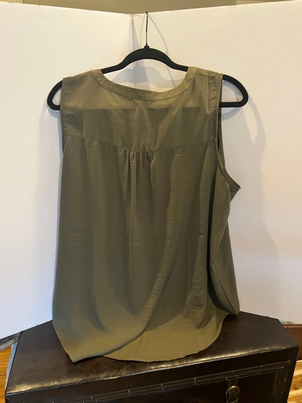 Maurices Olive Green Sleeveless V-Neck Camisole - Picture 5 of 5